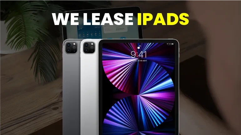 We lease iPads - get approved in under 5 minutes