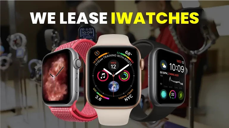 We lease Apple Watches - get approved in under 5 minutes